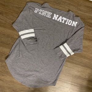 PINK Nation 3/4 sleeve Shirt